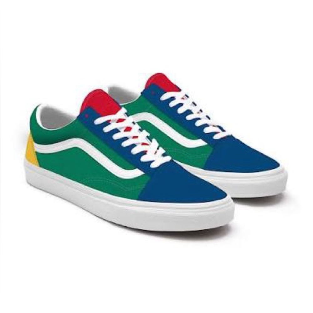 VANS Old Skool Yacht Club Suede Canvas Shoes VN0A38G1R1Q - Picture 13 of 14